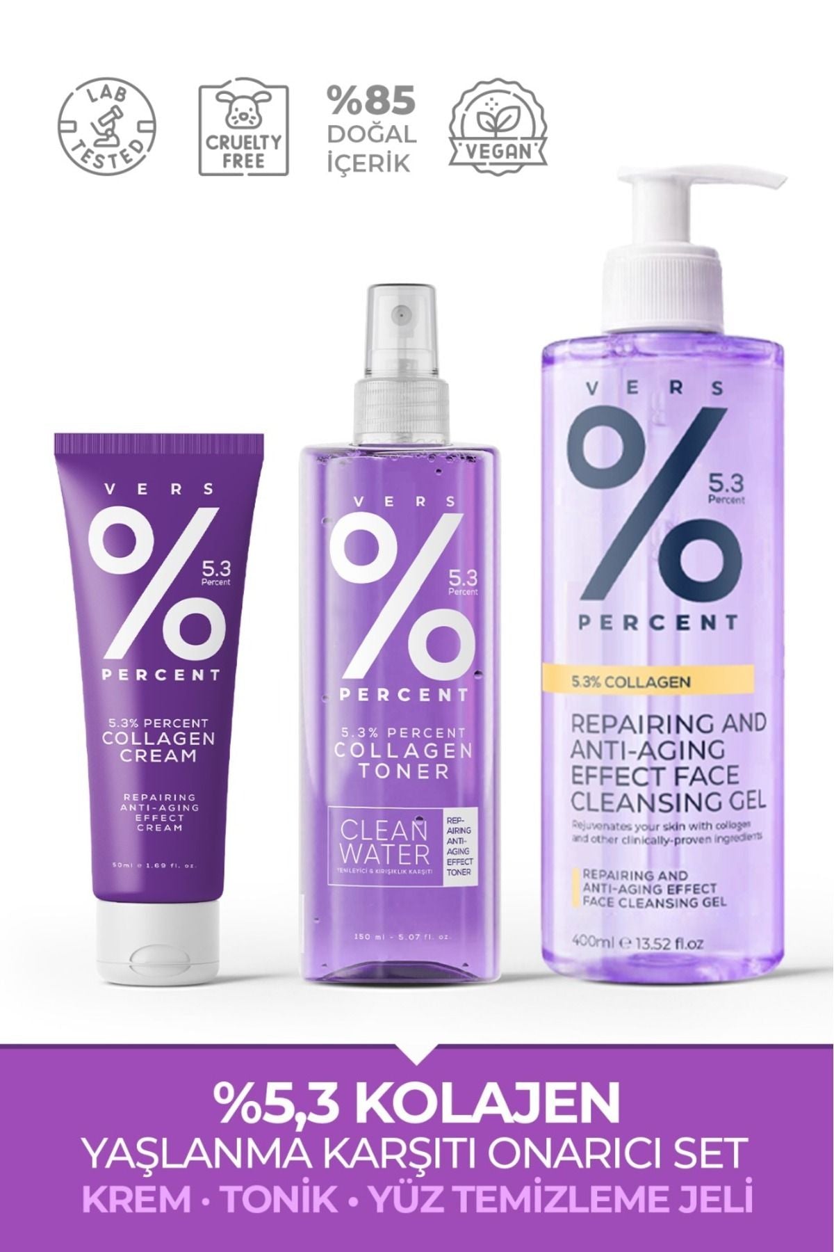 Percent Onarıcı ve Anti-Aging Etkili Set