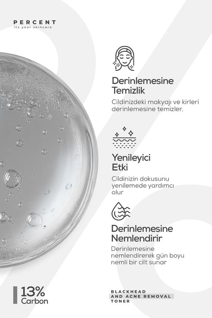 Percent Siyah Nokta ve Akne Karşıtı Tonik