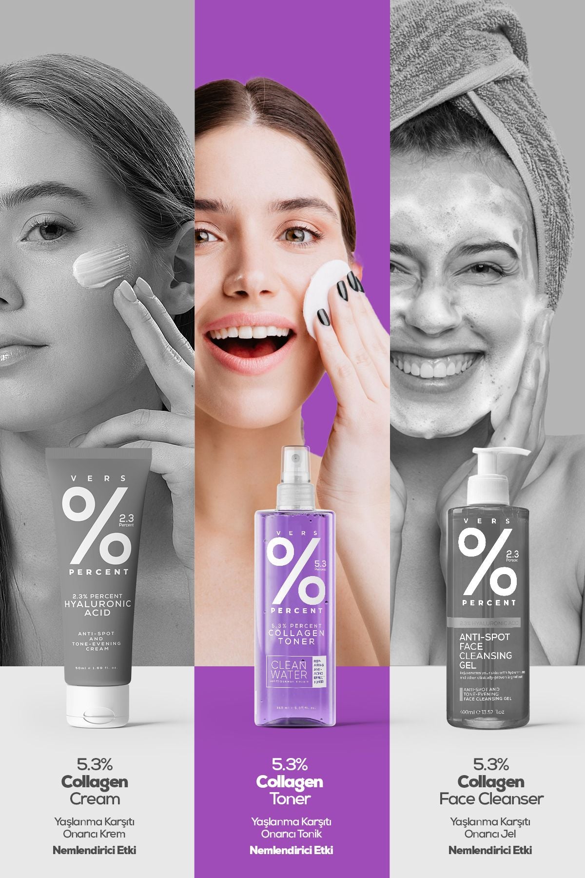 Percent Onarıcı ve Anti-Aging Etkili Tonik